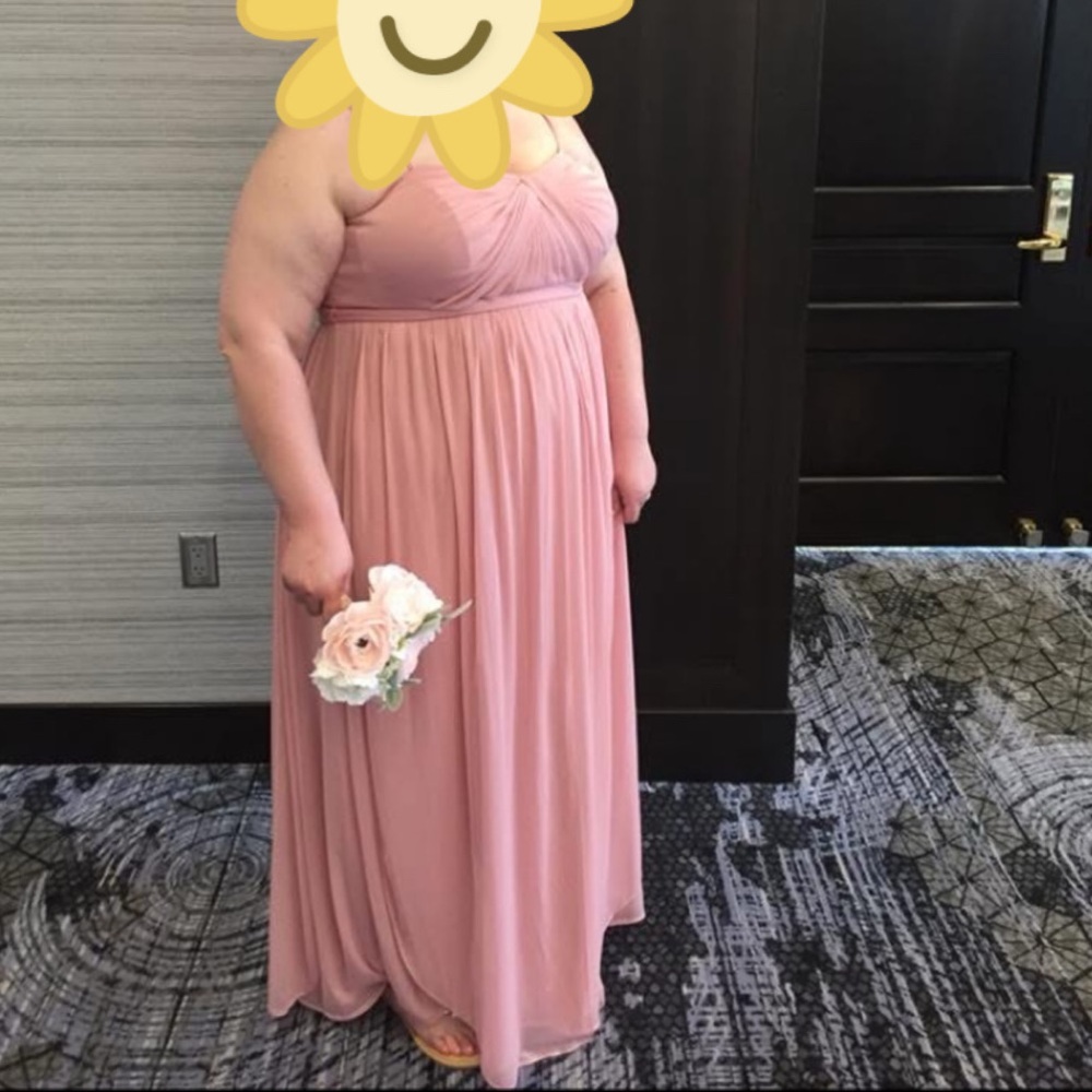 Size 20 pink formal/bridesmaid dress